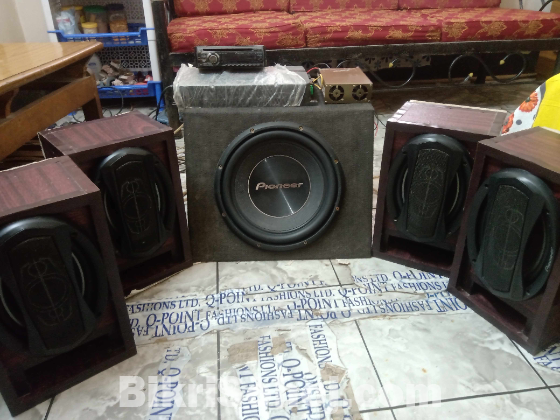 Pioneer Car Home Theater System Extreme Bass 1000watt RMS